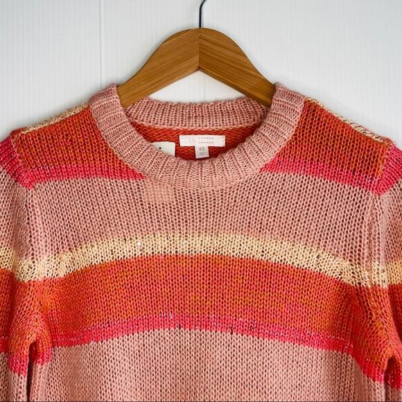 NEW LC Lauren Conrad striped sweater - Picture 4 of 7